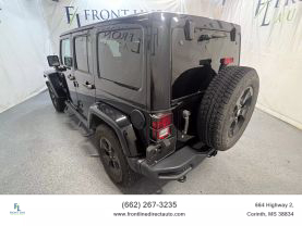 2015 JEEP WRANGLER SUV V6, 3.6 LITER UNLIMITED SAHARA SPORT UTILITY 4D