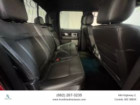 2014 FORD F150 SUPERCREW CAB PICKUP V8, FLEX FUEL, 5.0 LITER PLATINUM PICKUP 4D 5 1/2 FT