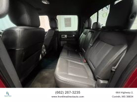 2014 FORD F150 SUPERCREW CAB PICKUP V8, FLEX FUEL, 5.0 LITER PLATINUM PICKUP 4D 5 1/2 FT