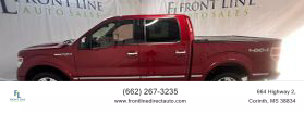 2014 FORD F150 SUPERCREW CAB PICKUP V8, FLEX FUEL, 5.0 LITER PLATINUM PICKUP 4D 5 1/2 FT