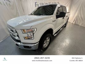 2017 FORD F150 SUPERCREW CAB PICKUP V8, FLEX FUEL, 5.0 LITER XLT PICKUP 4D 5 1/2 FT
