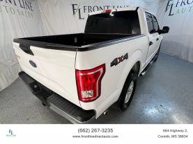 2017 FORD F150 SUPERCREW CAB PICKUP V8, FLEX FUEL, 5.0 LITER XLT PICKUP 4D 5 1/2 FT