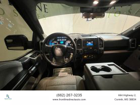 2017 FORD F150 SUPERCREW CAB PICKUP V8, FLEX FUEL, 5.0 LITER XLT PICKUP 4D 5 1/2 FT