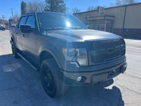 2014 FORD F150 SUPERCREW CAB PICKUP V8, FLEX FUEL, 5.0 LITER STX PICKUP 4D 5 1/2 FT