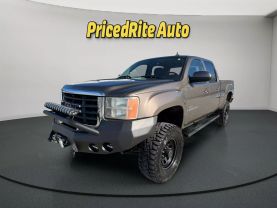 2008 GMC SIERRA 2500 HD CREW CAB PICKUP V8, 6.6L TURBO DSL SLT PICKUP 4D 6 1/2 FT