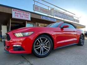 2017 FORD MUSTANG CONVERTIBLE 4-CYL, ECOBOOST, 2.3T ECOBOOST PREMIUM CONVERTIBLE 2D
