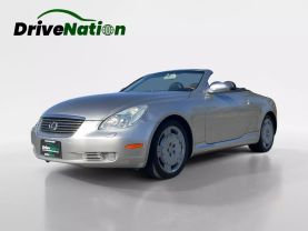 2002 LEXUS SC CONVERTIBLE V8, 4.3 LITER SC 430 CONVERTIBLE 2D