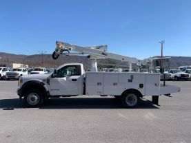 2020 FORD F550 SD 43FT CABLE PLACER BUCKET TRUCK ALTEC AT238P BUCKET TRUCKS V8, TURBO DIESEL, 6.7 LITER XL REG CAB 2D - Eddies Auto Sales