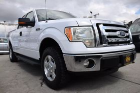 2011 FORD F150 SUPER CAB PICKUP V8, FLEX FUEL, 5.0 LITER STX PICKUP 4D 6 1/2 FT