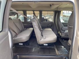 2016 CHEVROLET EXPRESS 2500 PASSENGER PASSENGER V8, FLEX FUEL, 6.0 LITER LS VAN 3D at Motors On Wheels - used car dealership in Houston, Texas.