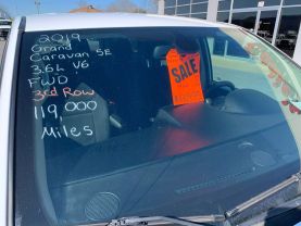 2019 DODGE GRAND CARAVAN SE PASSENGER VAN PASSENGER VANS V6, FLEX FUEL, 3.6 LITER SE MINIVAN 4D - Eddies Auto Sales