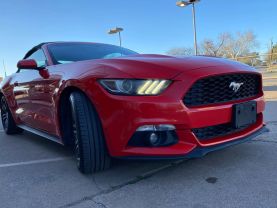 2017 FORD MUSTANG CONVERTIBLE 4-CYL, ECOBOOST, 2.3T ECOBOOST PREMIUM CONVERTIBLE 2D