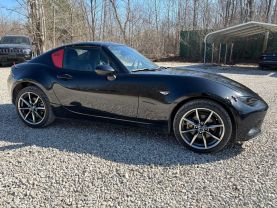 2021 MAZDA MX-5 MIATA RF CONVERTIBLE 4-CYL, SKYACTIV-G, 2.0 LITER GRAND TOURING CONVERTIBLE 2D at T&T Repairables - used car dealership in Spencer, Indiana.