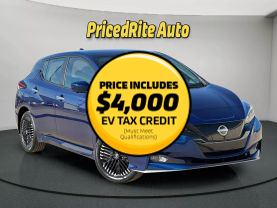 2023 NISSAN LEAF HATCHBACK AC ELECTRIC MOTOR SV PLUS HATCHBACK 4D