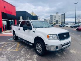 2007 FORD F150 SUPERCREW CAB PICKUP V8, 5.4 LITER FX4 PICKUP 4D 5 1/2 FT