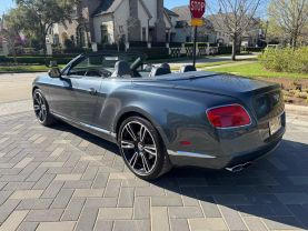 2013 BENTLEY CONTINENTAL CONVERTIBLE V8, TWIN TURBO, 4.0 LITER GTC CONVERTIBLE 2D