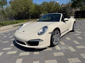 2013 PORSCHE 911 CONVERTIBLE 6-CYL, 3.8 LITER CARRERA S CABRIOLET 2D