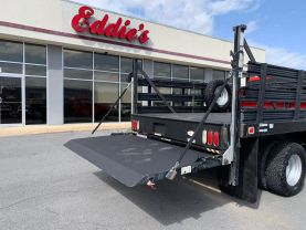 2016 FORD F350 SD SUPER CAB 1600 LBS LIFT GATE 9FT FLAT BED TRUCK FLATBED TRUCKS V8, FLEX FUEL, 6.2 LITER XL SUPER CAB 4D - Eddies Auto Sales