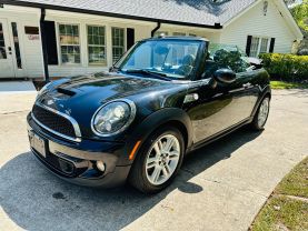 2012 MINI CONVERTIBLE CONVERTIBLE 4-CYL, TURBO, 1.6 LITER COOPER S CONVERTIBLE 2D