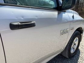 2014 RAM 1500 CREW CAB PICKUP V8, HEMI, 5.7 LITER TRADESMAN PICKUP 4D 5 1/2 FT at T&T Repairables - used car dealership in Spencer, Indiana.