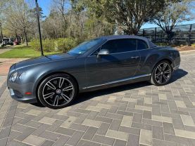 2013 BENTLEY CONTINENTAL CONVERTIBLE V8, TWIN TURBO, 4.0 LITER GTC CONVERTIBLE 2D