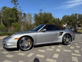 2008 PORSCHE 911 CONVERTIBLE 6-CYL, TURBO, 3.6 LITER TURBO CABRIOLET 2D