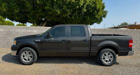 2006 FORD F150 SUPERCREW CAB PICKUP V8, 5.4 LITER XLT PICKUP 4D 5 1/2 FT
