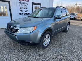 2010 SUBARU FORESTER SUV 4-CYL, 2.5 LITER 2.5X PREMIUM SPORT UTILITY 4D