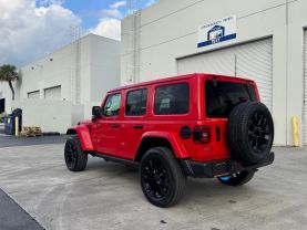 2024 JEEP WRANGLER 4XE SUV 4-CYL, HYBRID, TURBO, 2.0 LITER SAHARA 4XE SPORT UTILITY 4D
