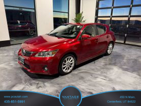2012 LEXUS CT HATCHBACK 4-CYL, HYBRID, 1.8 LITER CT 200H PREMIUM HATCHBACK 4D