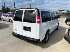 2016 CHEVROLET EXPRESS 2500 PASSENGER PASSENGER V8, FLEX FUEL, 6.0 LITER LS VAN 3D at Motors On Wheels - used car dealership in Houston, Texas.