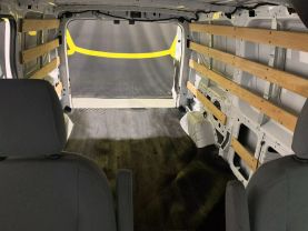 2016 FORD TRANSIT 250 VAN VAN V6, FLEX FUEL, 3.7 LITER LOW ROOF W/60/40 SIDE DOOR W/RWB VAN 3D