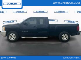 2012 CHEVROLET SILVERADO 1500 EXTENDED CAB PICKUP V8, FLEX FUEL, 5.3 LITER LT PICKUP 4D 6 1/2 FT