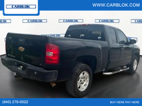 2012 CHEVROLET SILVERADO 1500 EXTENDED CAB PICKUP V8, FLEX FUEL, 5.3 LITER LT PICKUP 4D 6 1/2 FT