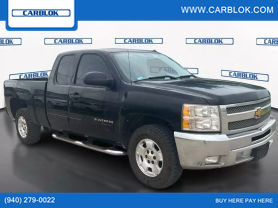 2012 CHEVROLET SILVERADO 1500 EXTENDED CAB PICKUP V8, FLEX FUEL, 5.3 LITER LT PICKUP 4D 6 1/2 FT
