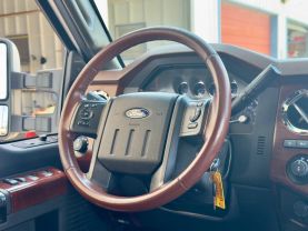 2014 FORD F250 SUPER DUTY CREW CAB PICKUP V8, TURBO DIESEL, 6.7L KING RANCH PICKUP 4D 6 3/4 FT