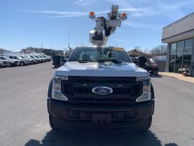 2020 FORD F550 SD 43FT CABLE PLACER BUCKET TRUCK ALTEC AT238P BUCKET TRUCKS V8, TURBO DIESEL, 6.7 LITER XL REG CAB 2D - Eddies Auto Sales