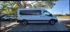 2023 FORD TRANSIT 350 PASSENGER VAN PASSENGER V6, FLEX FUEL, 3.5 LITER XL W/MEDIUM ROOF VAN 3D