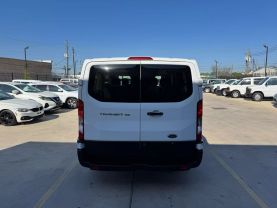 2019 FORD TRANSIT 150 WAGON PASSENGER V6, 3.7 LITER XLT W/LOW ROOF W/60/40 SIDE DOOR VAN 3D at Motors On Wheels - used car dealership in Houston, Texas.