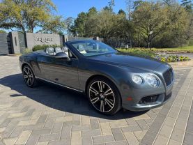 2013 BENTLEY CONTINENTAL CONVERTIBLE V8, TWIN TURBO, 4.0 LITER GTC CONVERTIBLE 2D