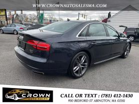 2016 AUDI A8 SEDAN V8, TURBO, 4.0 LITER L 4.0T SPORT SEDAN 4D