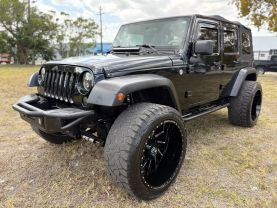 2014 JEEP WRANGLER SUV V6, 3.6 LITER UNLIMITED SPORT SUV 4D