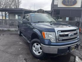 2013 FORD F150 SUPERCREW CAB - V8, FLEX FUEL, 5.0 LITER XLT PICKUP 4D 5 1/2 FT
