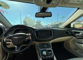 2016 CHRYSLER 200 SEDAN V6, FLEX FUEL, 3.6 LITER LIMITED SEDAN 4D