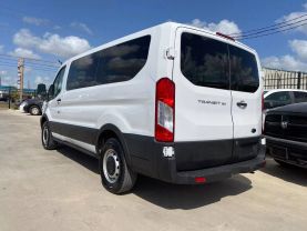 2019 FORD TRANSIT 150 WAGON PASSENGER V6, 3.7 LITER XLT W/LOW ROOF W/60/40 SIDE DOOR VAN 3D at Motors On Wheels - used car dealership in Houston, Texas.