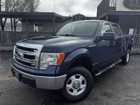 2013 FORD F150 SUPERCREW CAB - V8, FLEX FUEL, 5.0 LITER XLT PICKUP 4D 5 1/2 FT