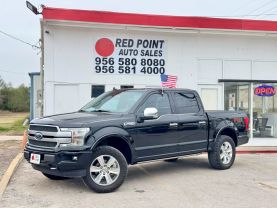 2018 FORD F150 SUPERCREW CAB PICKUP V6, ECOBOOST, TT, 3.5L PLATINUM PICKUP 4D 5 1/2 FT