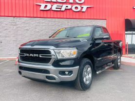 2020 RAM 1500 QUAD CAB PICKUP V8, HEMI, ETORQUE, 5.7 LITER BIG HORN PICKUP 4D 6 1/3 FT