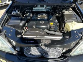 2002 MERCEDES-BENZ M-CLASS SUV V6, 3.2 LITER ML 320 SPORT UTILITY 4D