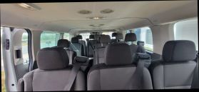 2021 FORD TRANSIT 350 PASSENGER VAN PASSENGER V6, FLEX FUEL, 3.5 LITER XLT W/LOW ROOF VAN 3D